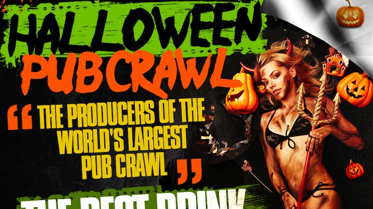 Three Day Halloween Pub Crawl VIP Pass in New York City