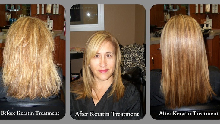 A Keratin Smoothing Treatment in Costa Mesa