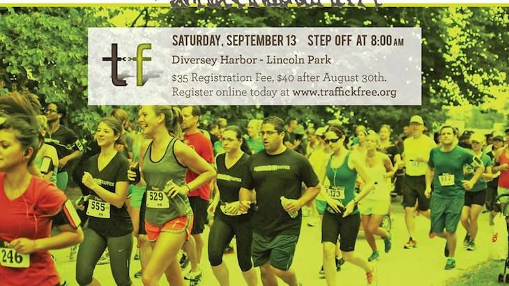 Entry To Run In The Traffick Free 5K