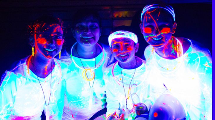 5K Race Entry, Shirt, and Glow Gear at Color and Glow Run