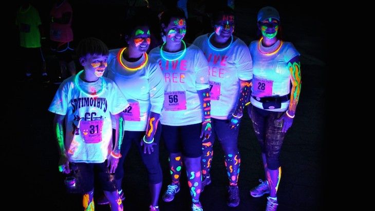 Admission to Glow in the Park Run