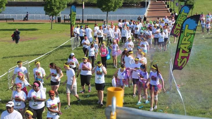 Entry to the Graffiti Run