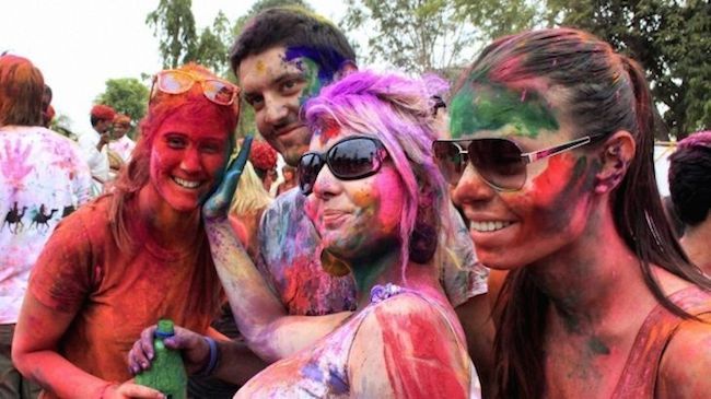 One Entry to The Holi Color Festival
