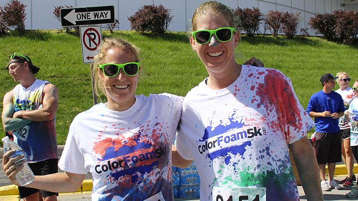 Color Your Run With Foamy Fun At The Color Foam 5K!