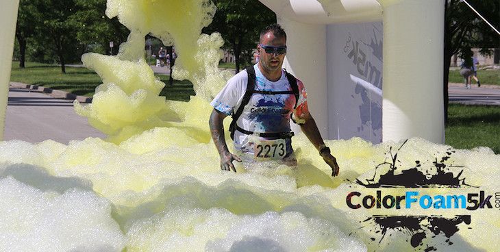 Color Your Run With Foamy Fun At The Color Foam 5K!