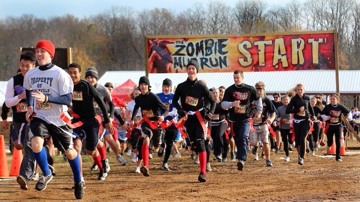 One Entry as a Zombie Only to The Zombie Mud Run 