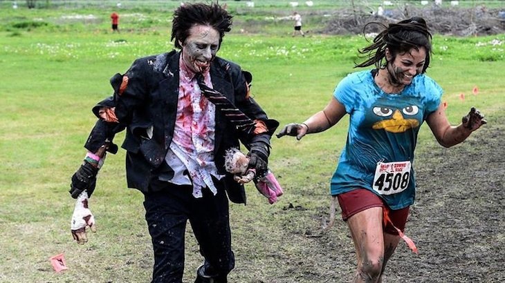 Entry to the 5K Race (chased by zombies)