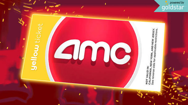 AMC Yellow Ticket (2 Ticket Minimum)