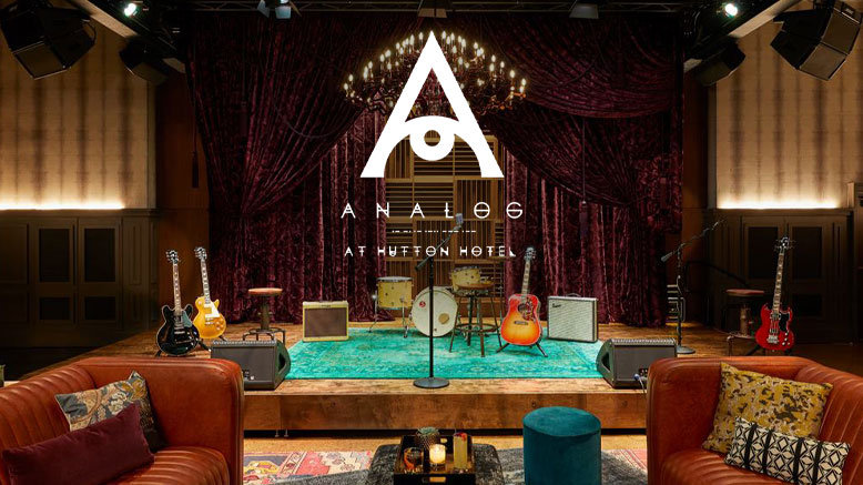 1 Seated Admission to Analog at Hutton Hotel