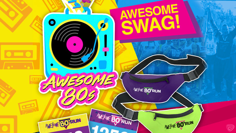 1 Entry to Awesome 80s 5K 
