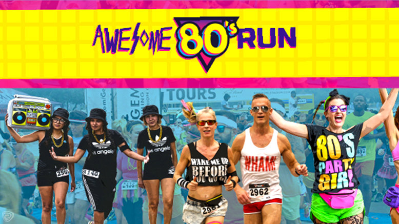 1 Entry to Awesome 80s 5K