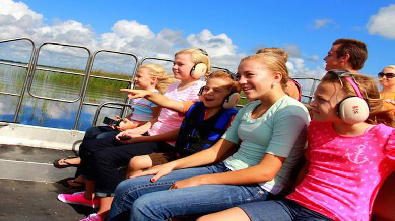 One Child's Airboat Tour