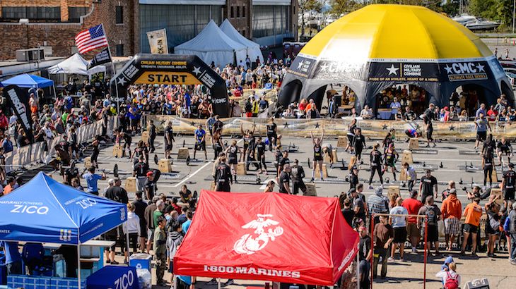 One entry to Civilian Military Combine - New England 