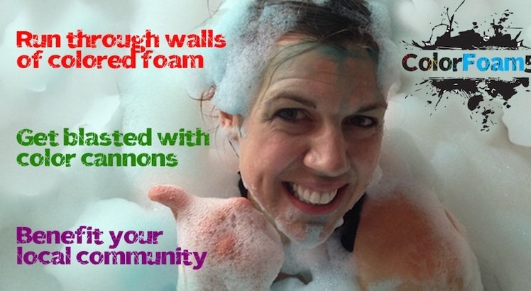 Color Your Run With Foamy Fun at the Color Foam 5K!