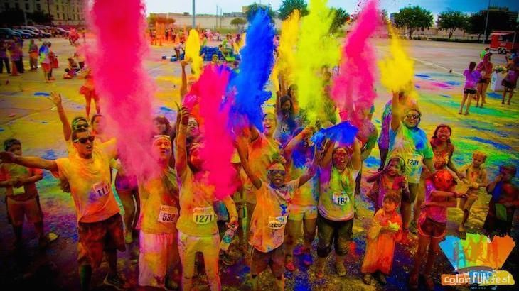Entry To Color Fun Fest 5k Day Run