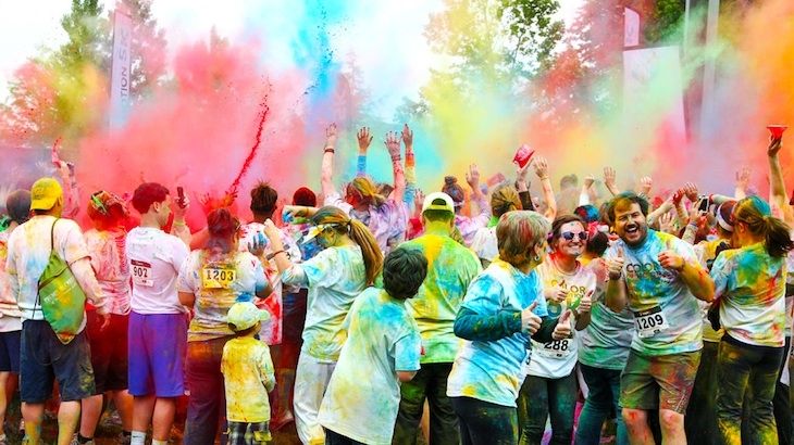 One Entry to the Color in Motion 5K