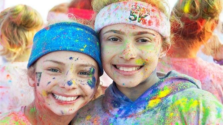 One Entry to the Color in Motion 5K 