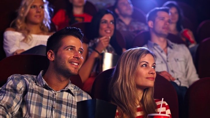 2 Movie Tickets and 2 Large Popcorns at Jackson Heights Cinema