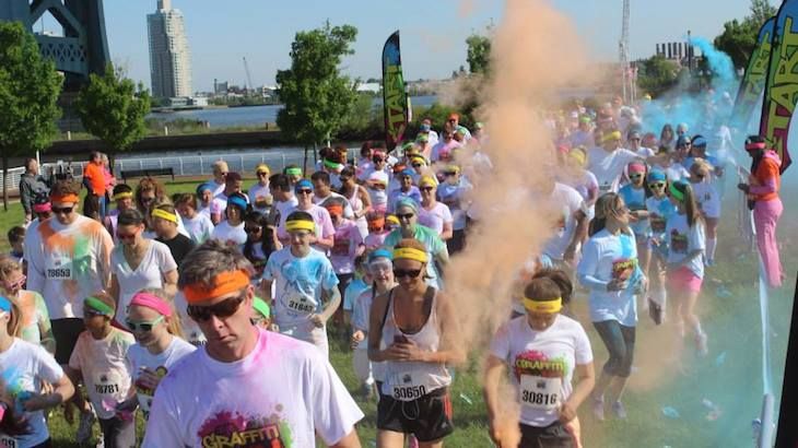 Entry to the Graffiti Run