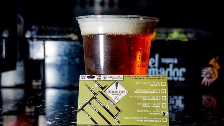 One Admission to Grub and Pub Crawl