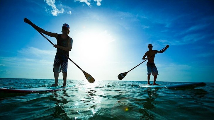 Two Hours of Paddle Boarding-Malibu Beach