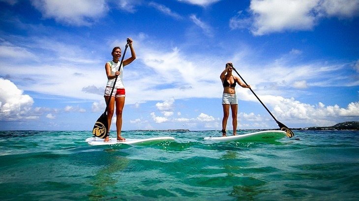 Two Hours of Paddle Boarding-Malibu Beach