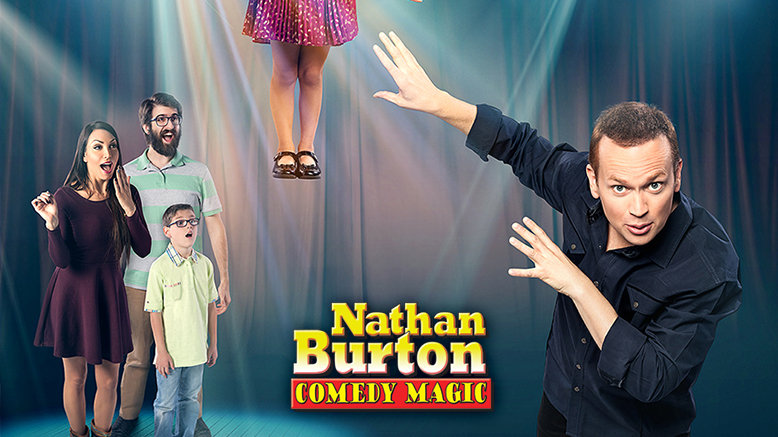 1 Ticket To Nathan Burton Comedy Magic show