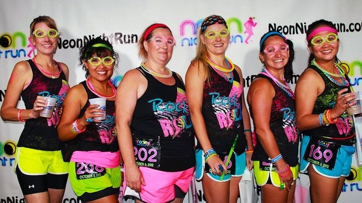 Get your booty to the Neon Night Run … It's electrifying!