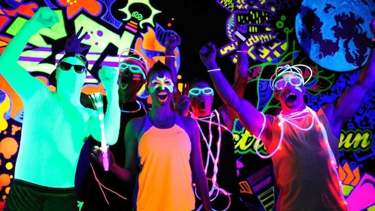 Get your booty to the Neon Night Run … It's electrifying!