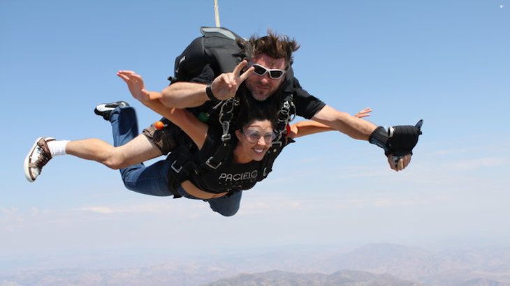 One Tandem Skydiving Jump 