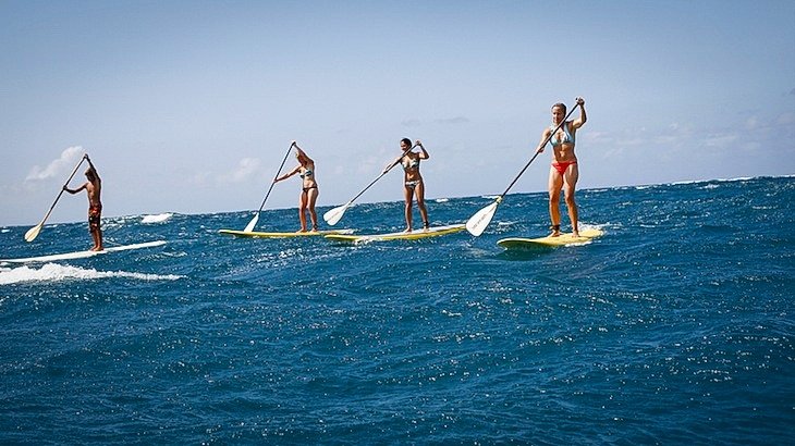 Two Hours of Paddle Boarding-Malibu Beach