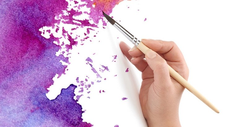 One 2-Hour Intuitive Watercolor Course
