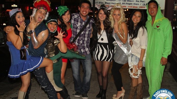 3-Day All Access Pass to Halloween Pub Crawl Event at $10 (Retails: $20)