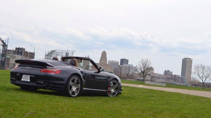  Drive Three Sports Cars -- Porsche 911 Turbo Cabriolet, Chevrolet Corvette Grand Sport, and Dodge Challenger RT