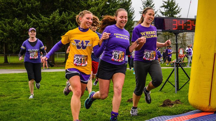 Admission For Group Of Five Into The Husky vs Cougar rivalry clash 10K  Fun Run