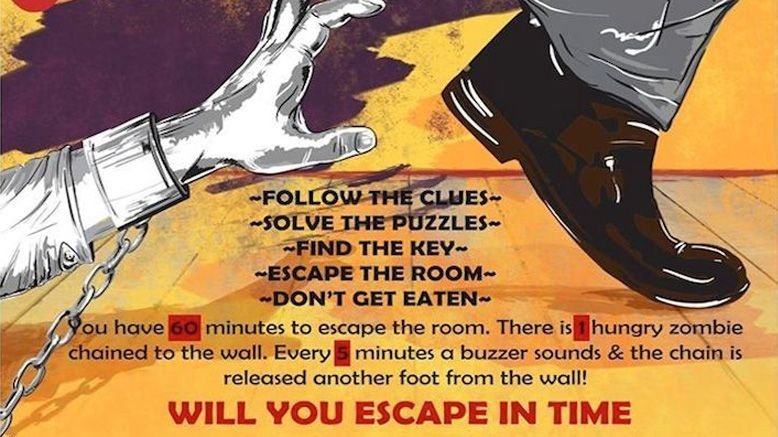 Ticket to Trapped in A Room With A Zombie