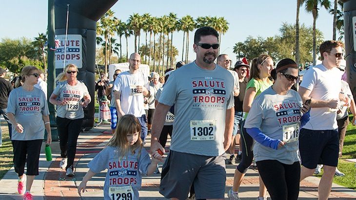 One 5K Entry To The Salute Our Troops