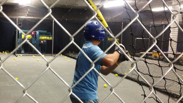 One Batting-Cage Session with 30 Pitches for 1 Person