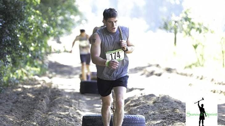 Entry to the Survival-Sprint Mud-Run