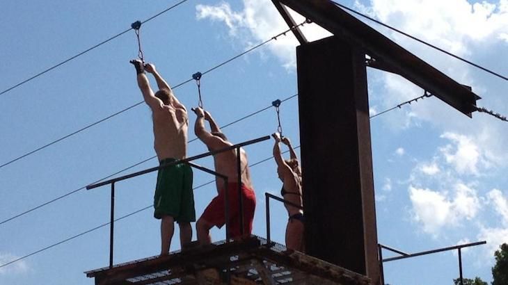 Entry to the Survival-Sprint Mud-Run
