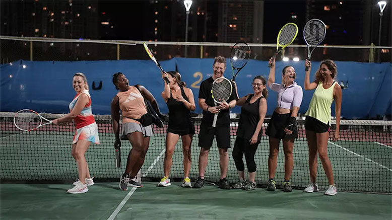 Miami Tennis Beginners to Advanced Group Class: 2 Sessions (1-Hour Each) For Men & Women