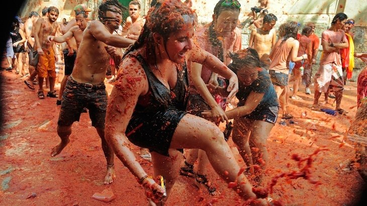 Entry to The Tomato Assault: the Ultimate Food Fight Up To 57% Off