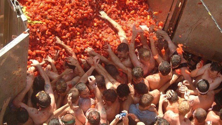 Entry to The Tomato Fight at Frederick (MD)