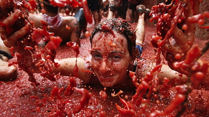 Entry to The Tomato Fight at Franklin County Fairgrounds