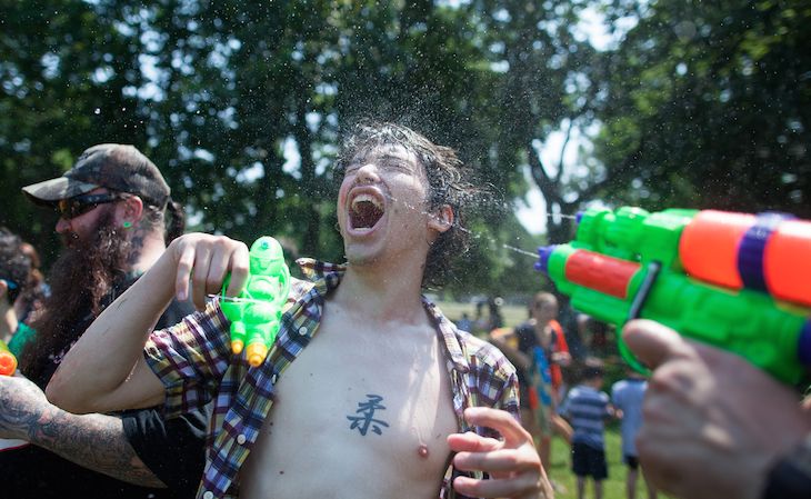 Admission to the Water Gun Run 