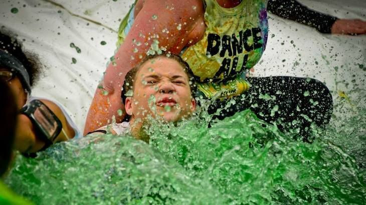 One Entry to the Slime Run 5K, Including One Barrel of Slime and Headband