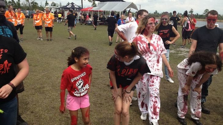 One Adult Entry Run as a Human to Zombie Insanity 5K 