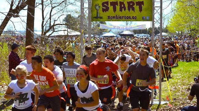 Entry to the 5K Race (chased by zombies) in Long Island - 50% Off