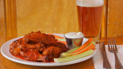 Wings and Beer Pitcher Special for Football Season