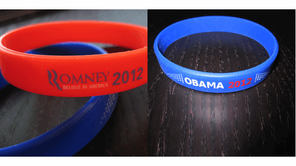 Five Obama or Romney Power Bands